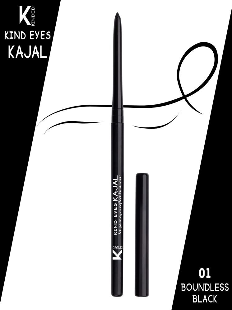     			KINDED Black Natural Kajal 1 g Pencil ( Pack of 1 )