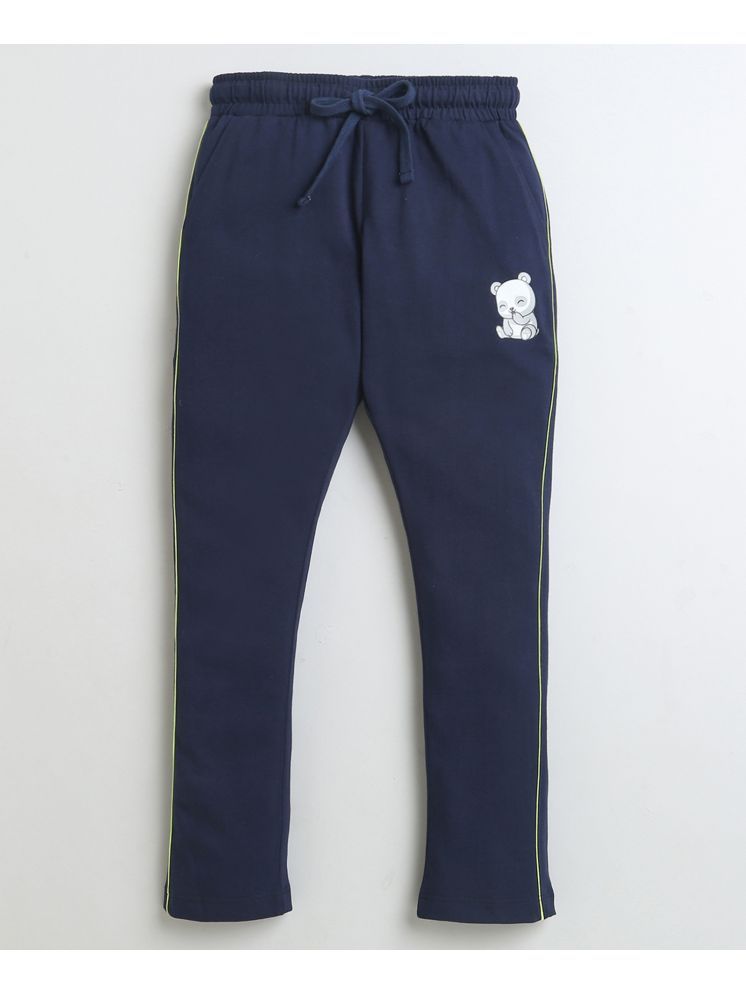     			BUMZEE Navy Cotton Boys Trackpant ( Pack of 1 )