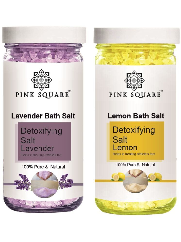     			pink square Bath Salt Crystal Bath Salt 200 g Pack of 2