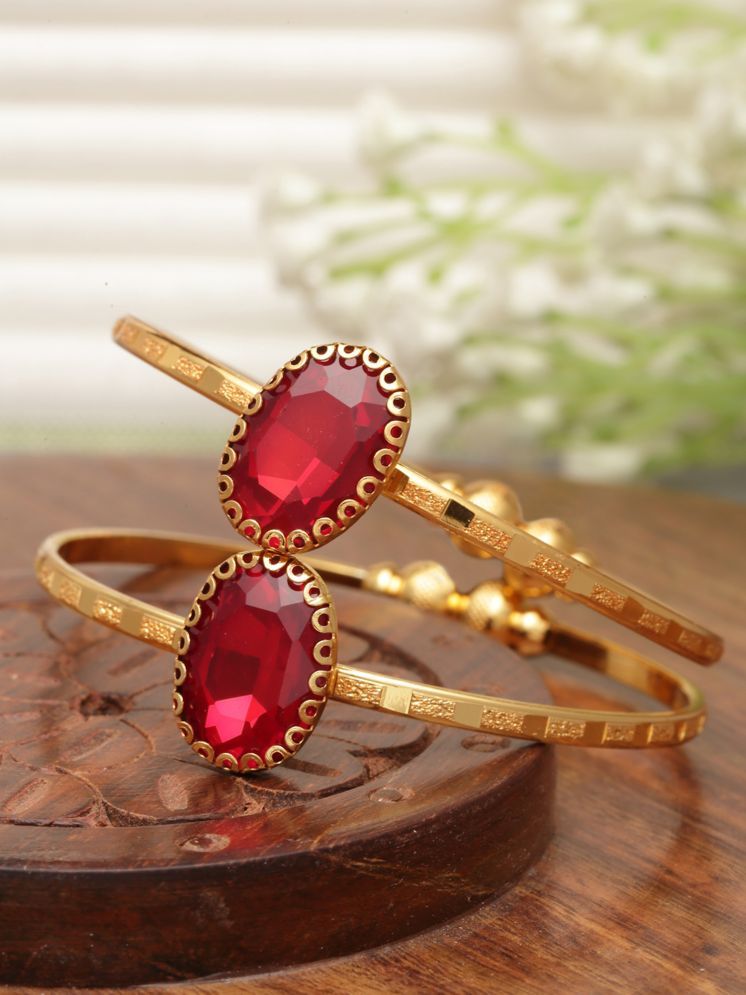     			Zeneme Red Bracelet ( Pack of 2 )