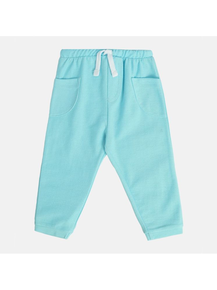     			Miniklub Baby Boys Knit Jogger (Blue Color)