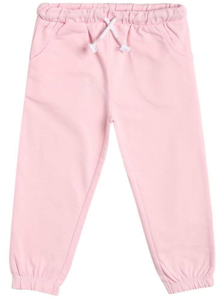     			Miniklub Baby Girls Knit Jogger (Pink Color)