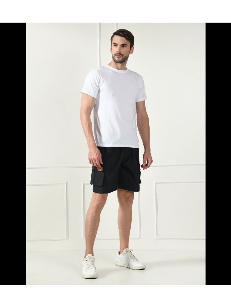     			STARFOX Charcoal Polyester Men's Shorts ( Pack of 1 )