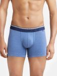 Jockey US60 Men Super Combed Cotton Elastane Solid Trunk - Light Denim Melange