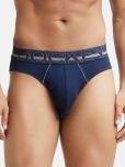 Jockey US17 Men Super Combed Cotton Rib Solid Brief - Navy