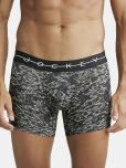 Jockey NY02 Men Super Combed Cotton Elastane Printed Trunk - White