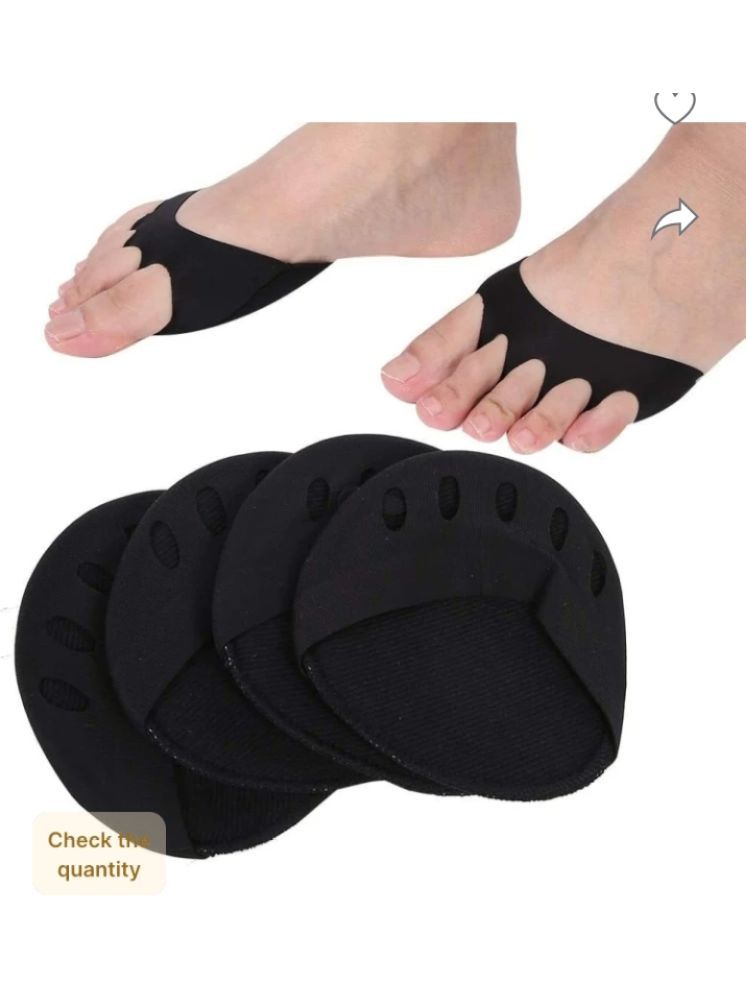     			Fitgo Toe Protector ( Free Size - Size ) Black - Pack of 1