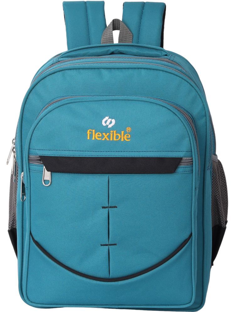     			Flexible Green Polyester Backpack ( 60 Ltrs )