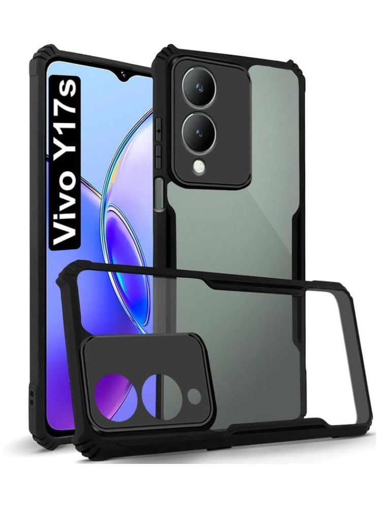     			KOVADO Shock Proof Case Compatible For Polycarbonate Vivo Y17s 4g ( Pack of 1 )