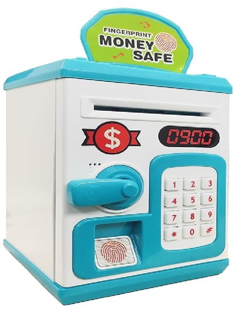     			Kidsaholic Money Safe Kids With Finger Print Sensor Piggy Savings Bank With Electronic Lock