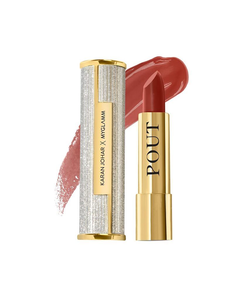     			MYGLAMM Coral Glossy Lipstick 48