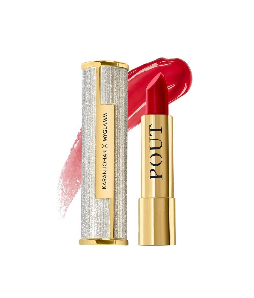     			MYGLAMM Rich Red Glossy Lipstick 48