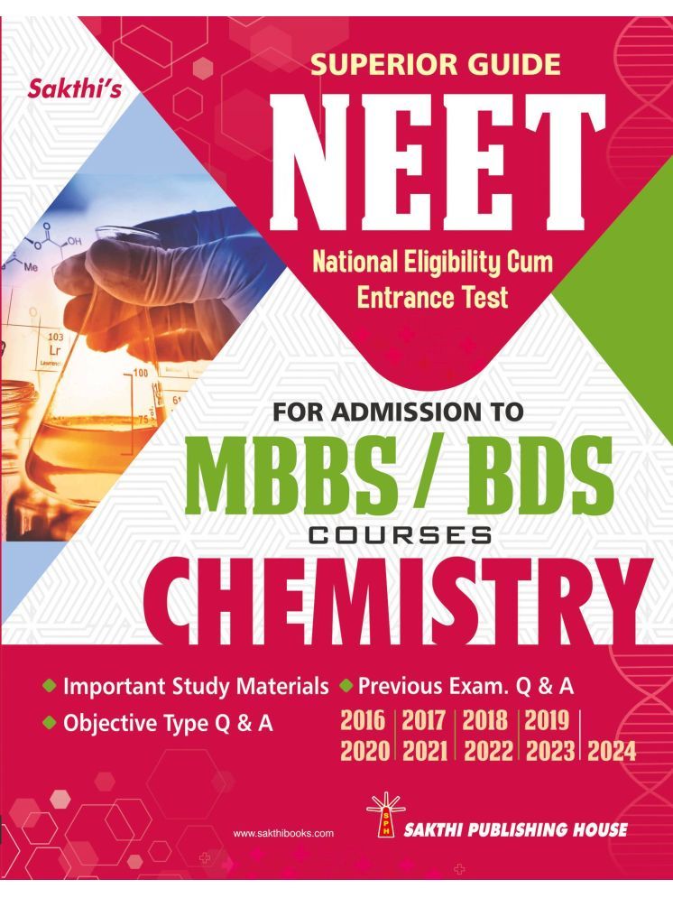     			Neet MBBS/BDS Chemistry Superior Guide: Study Materials, Multiple Choice Questions