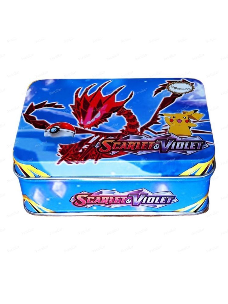     			PANSHUB Mini Poke-Moon FUSION STRIKE Totally Surprising Card in Attractive Metal Tin Box