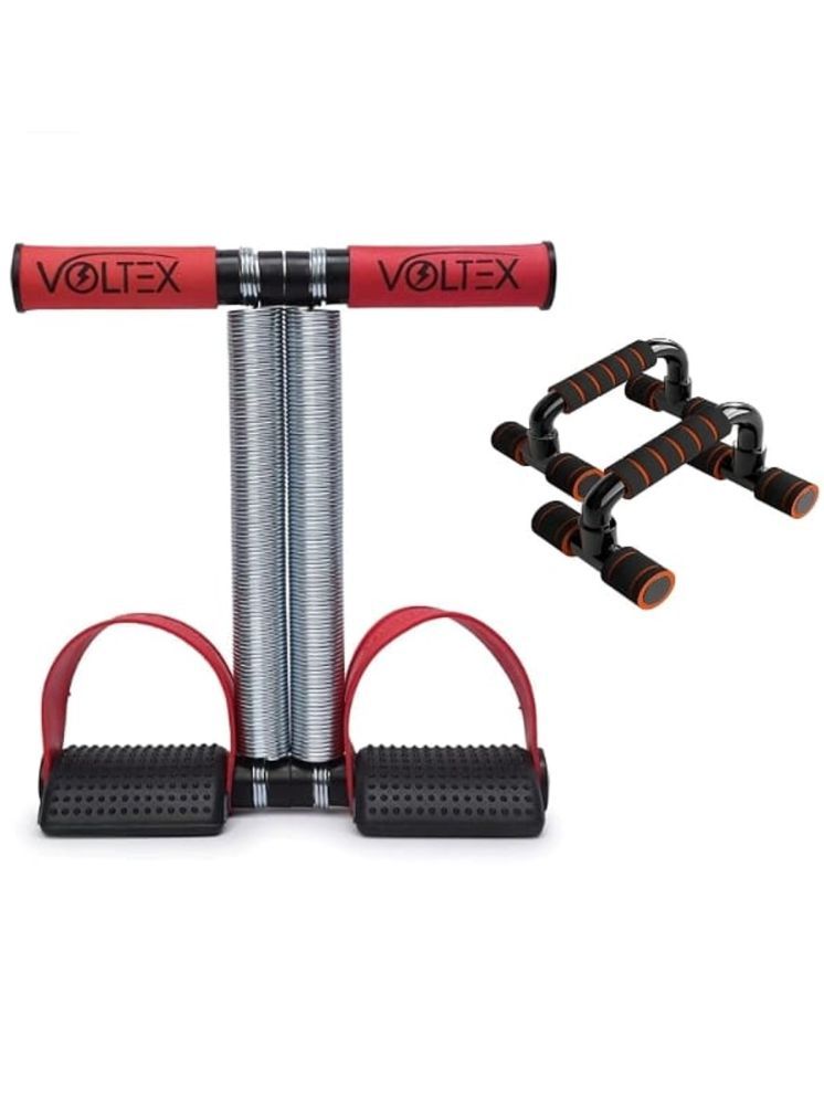     			VOLTEX Tummy Trimmer Double Spring and pushup bar for Abs Exerciser,Body Toner and Fat Buster| For Men and Women