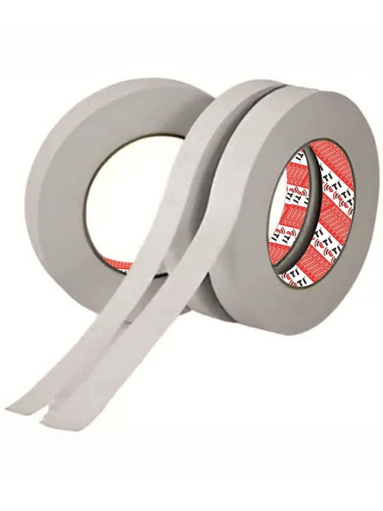     			ETI White Double Sided Tear Tape ( Pack of 2 )