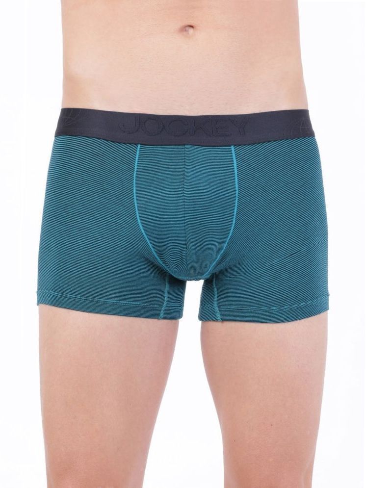     			Pack of 1 Jockey Blue IC25 Cotton Men's Trunks