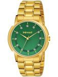 HMXT Gold Stainless Steel Analog Men's Watch