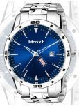 HMXT Silver Stainless Steel Analog Men's Watch