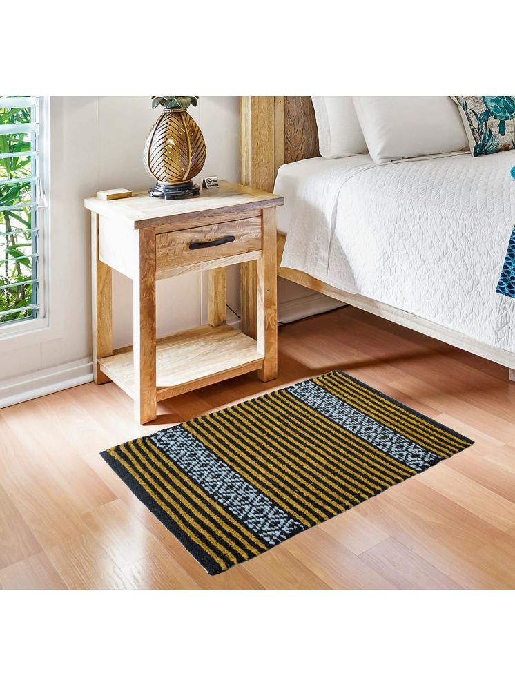     			ADIRNY - Regular Cotton Door Mat ( 59 X 39 cm ) Single - Yellow