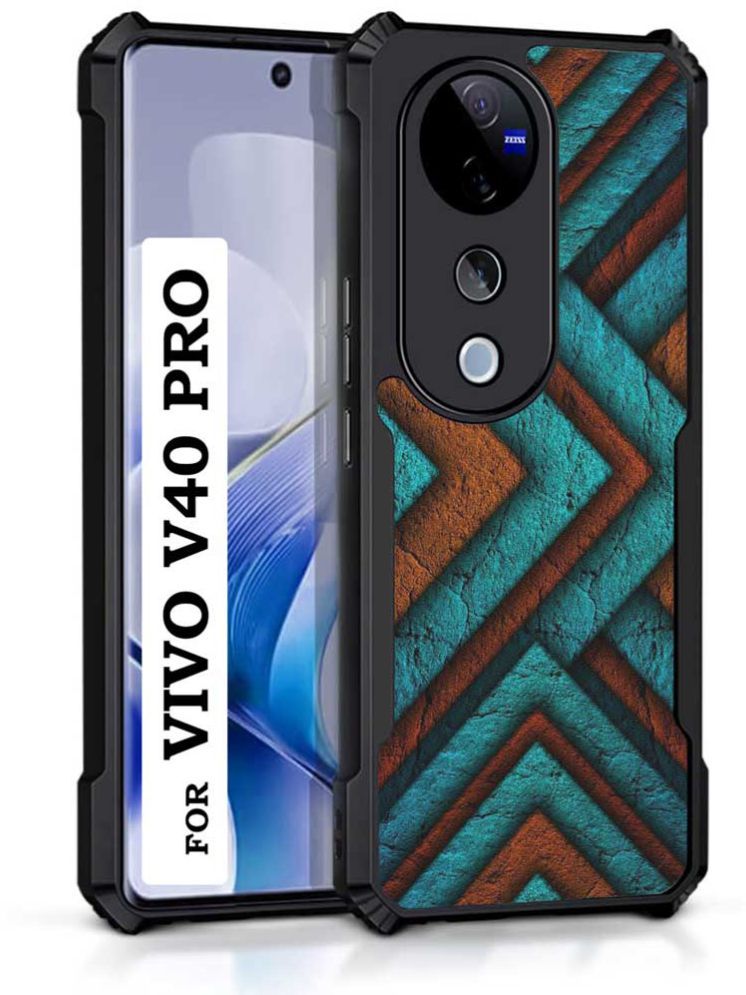     			COBERTA Multicolor Printed Back Cover Polycarbonate Compatible For Vivo V40 Pro 5G ( Pack of 1 )