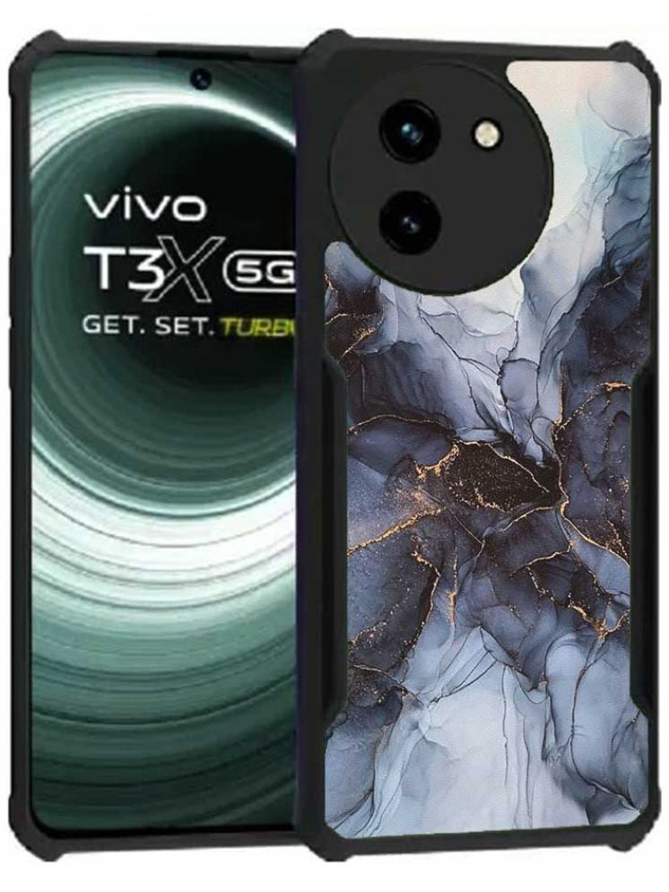     			COBERTA Multicolor Printed Back Cover Polycarbonate Compatible For Vivo T3x 5G ( Pack of 1 )