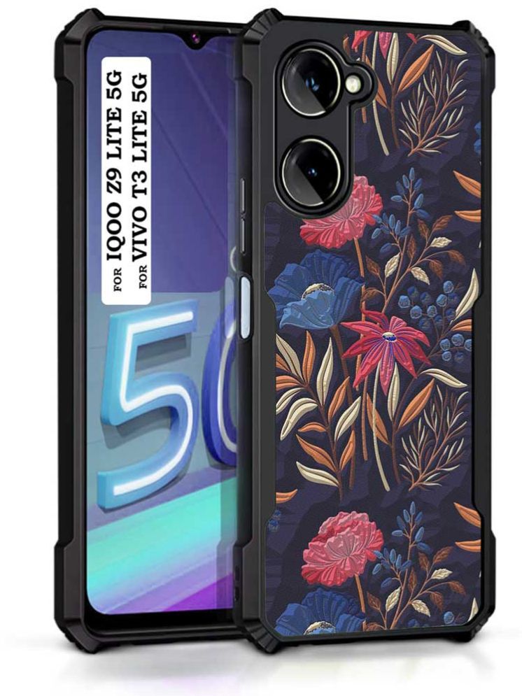     			COBERTA Multicolor Printed Back Cover Polycarbonate Compatible For Vivo T3 Lite 5G ( Pack of 1 )