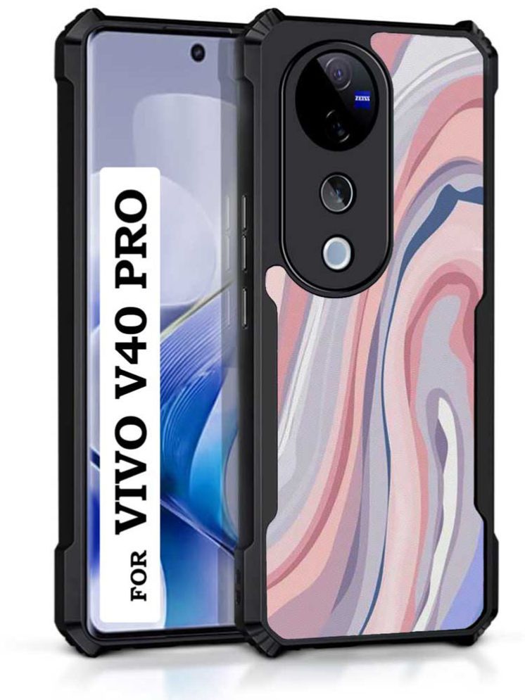     			COBERTA Multicolor Printed Back Cover Polycarbonate Compatible For Vivo V40 Pro 5G ( Pack of 1 )