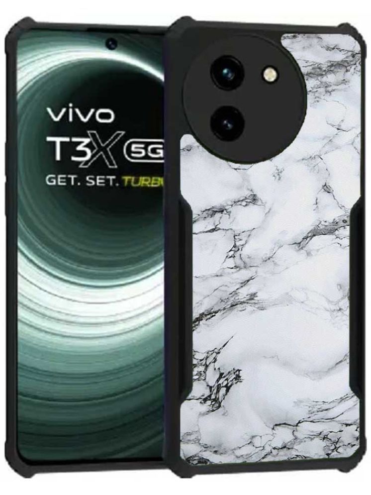     			COBERTA Multicolor Printed Back Cover Polycarbonate Compatible For Vivo T3x 5G ( Pack of 1 )