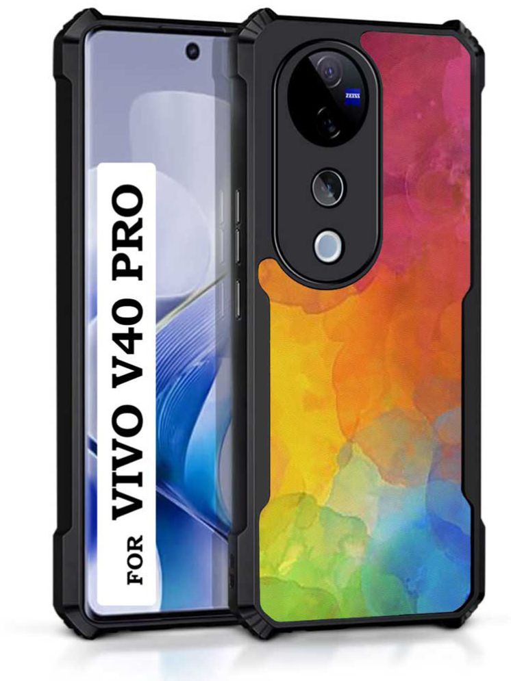     			COBERTA Multicolor Printed Back Cover Polycarbonate Compatible For Vivo V40 Pro 5G ( Pack of 1 )