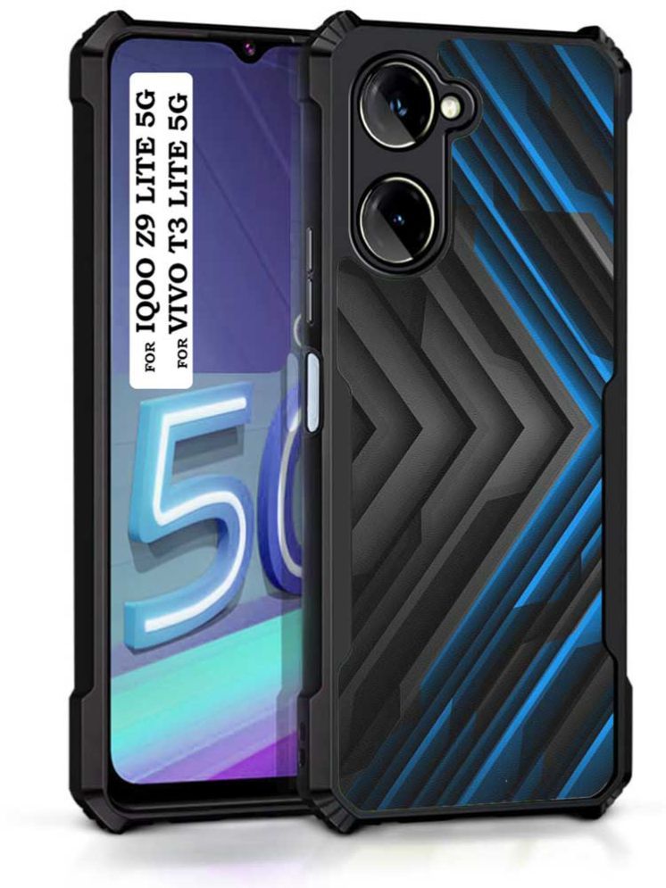     			COBERTA Multicolor Printed Back Cover Polycarbonate Compatible For iQOO Z9 Lite 5G ( Pack of 1 )