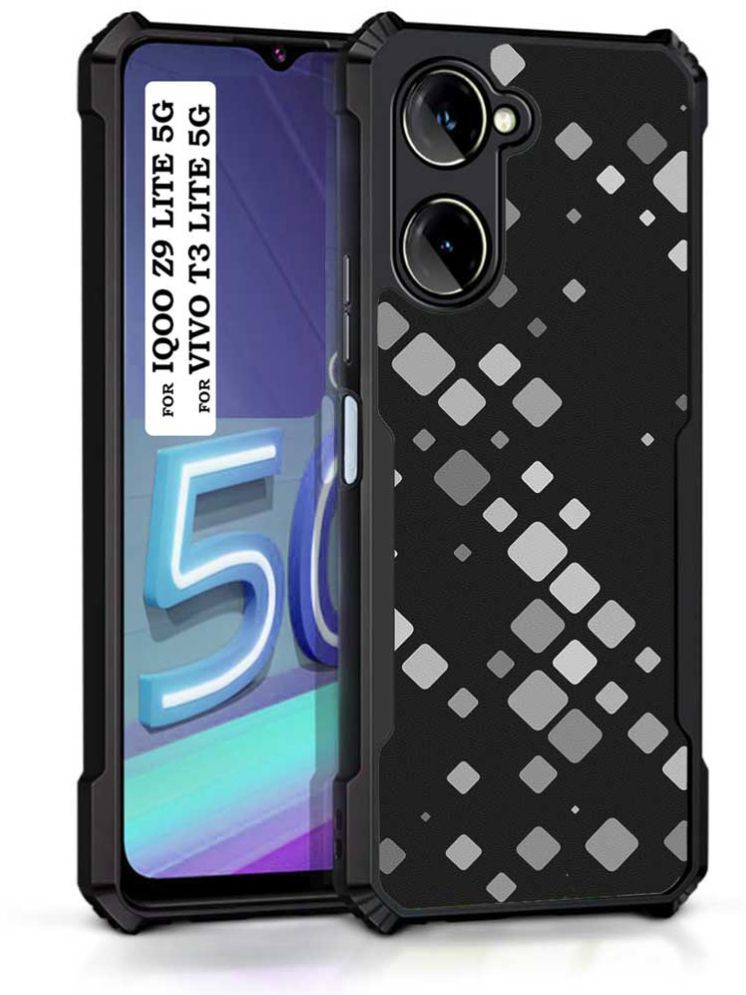     			COBERTA Multicolor Printed Back Cover Polycarbonate Compatible For Vivo T3 Lite 5G ( Pack of 1 )