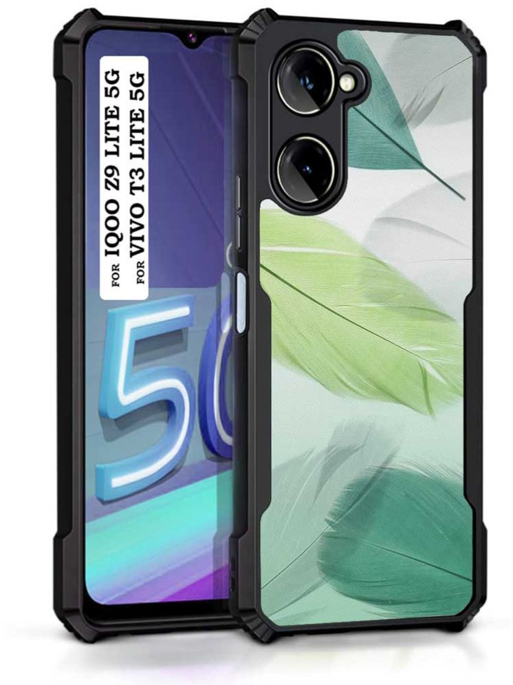     			COBERTA Multicolor Printed Back Cover Polycarbonate Compatible For Vivo T3 Lite 5G ( Pack of 1 )