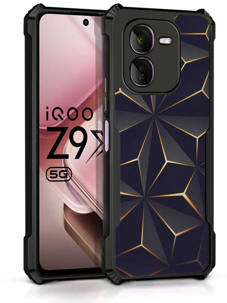     			COBERTA Multicolor Printed Back Cover Polycarbonate Compatible For iQOO Z9x 5G ( Pack of 1 )