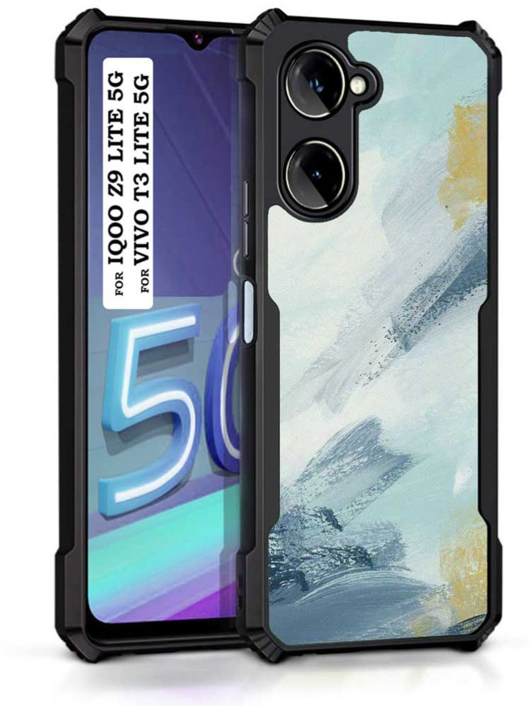     			COBERTA Multicolor Printed Back Cover Polycarbonate Compatible For Vivo T3 Lite 5G ( Pack of 1 )