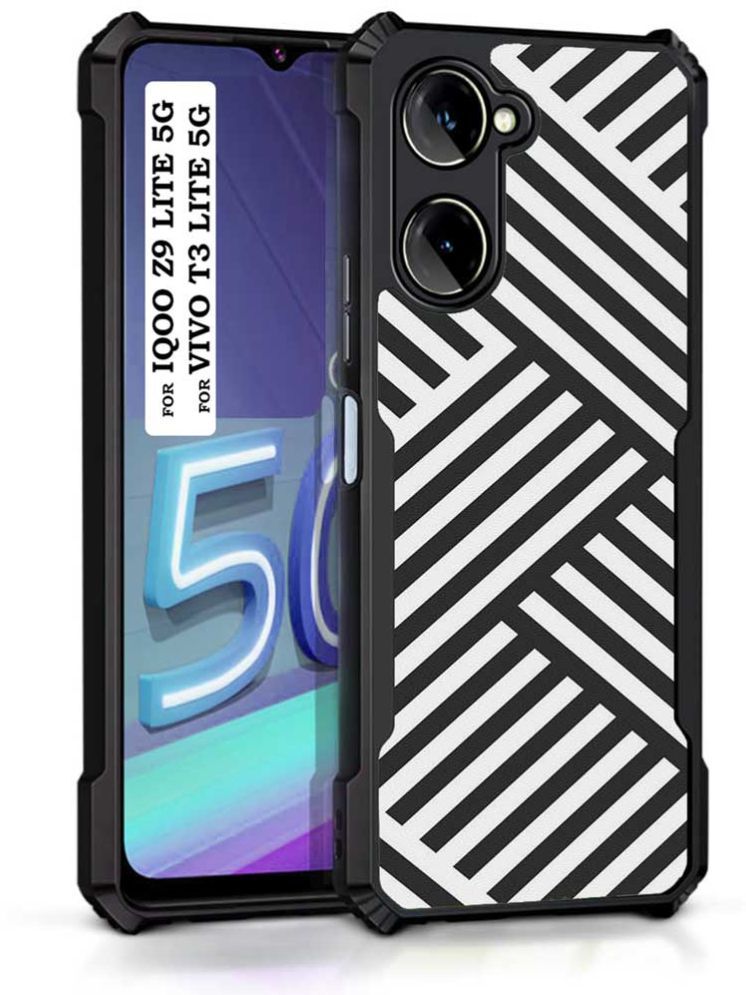     			COBERTA Multicolor Printed Back Cover Polycarbonate Compatible For iQOO Z9 Lite 5G ( Pack of 1 )