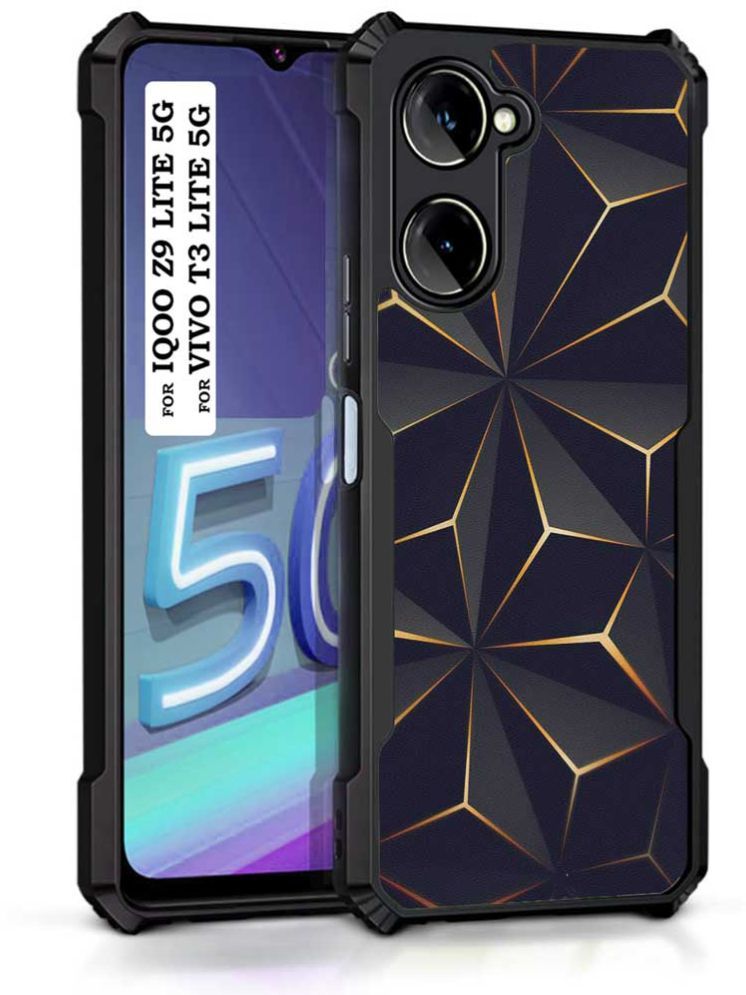     			COBERTA Multicolor Printed Back Cover Polycarbonate Compatible For Vivo T3 Lite 5G ( Pack of 1 )