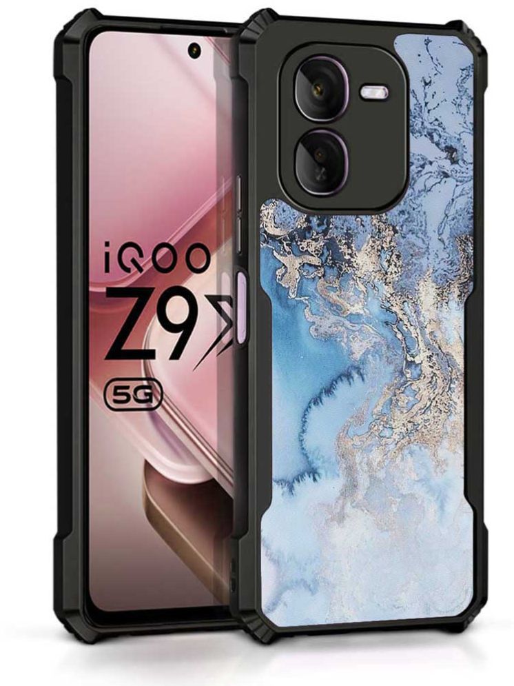     			COBERTA Multicolor Printed Back Cover Polycarbonate Compatible For iQOO Z9x 5G ( Pack of 1 )