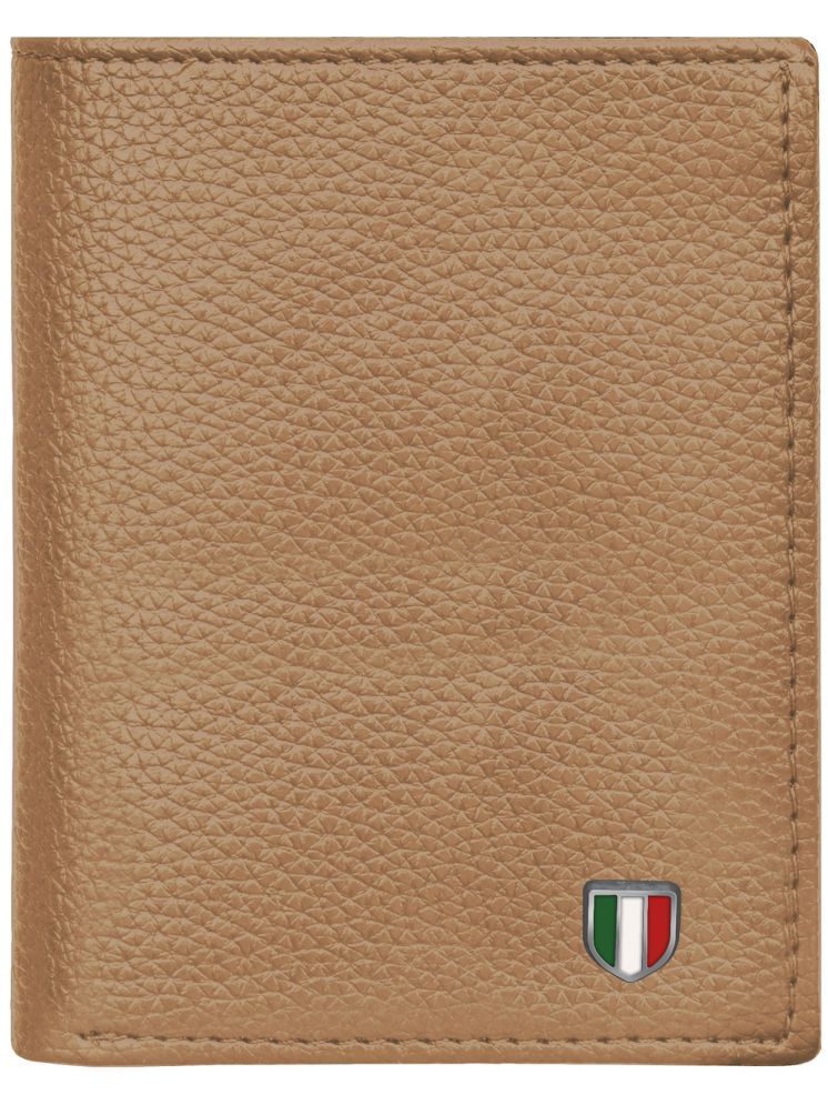     			GIOVANNY Beige Fabric,Faux Leather Men's Regular Wallet ( Pack of 1 )