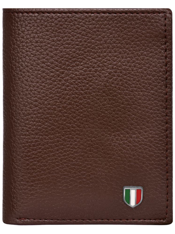     			GIOVANNY Brown Faux Leather Men's Regular Wallet ( Pack of 1 )