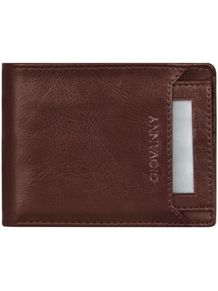     			GIOVANNY Tan Faux Leather Men's Regular Wallet ( Pack of 1 )