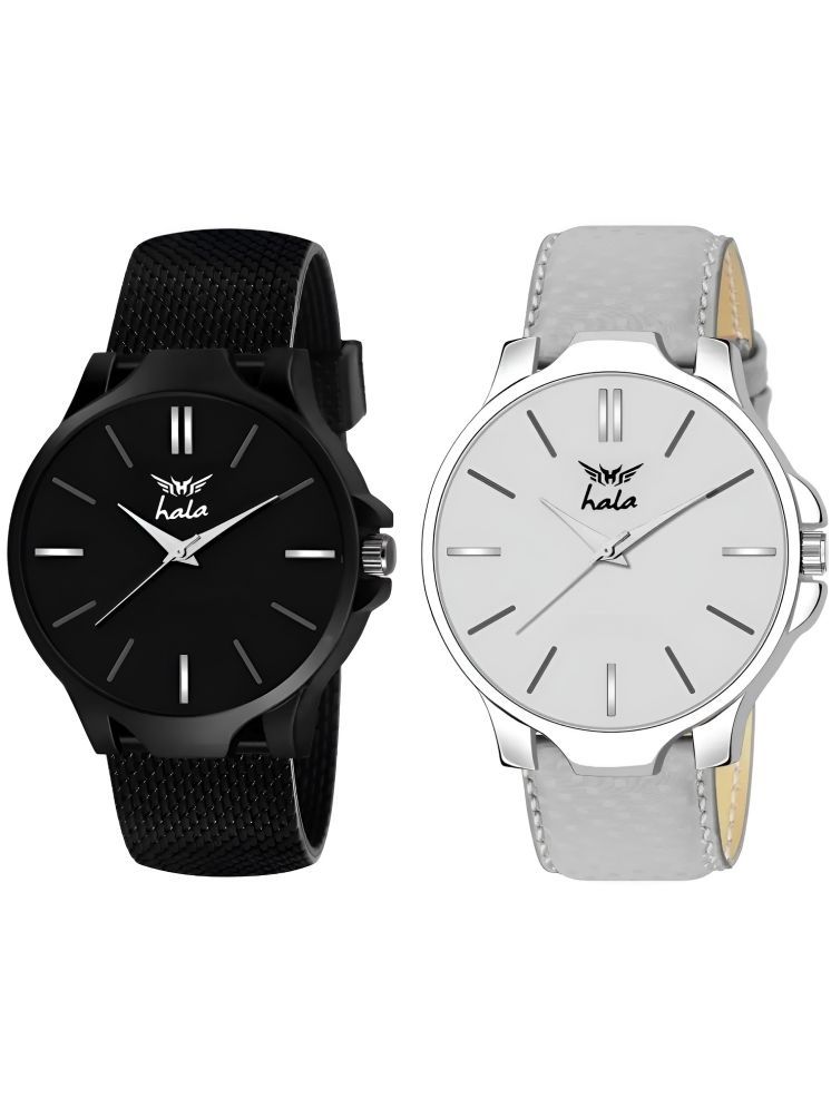     			Hala Multicolor Silicon Analog Men's Watch