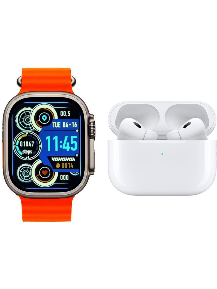     			Retailstore Smart Watch Combo In Ear TWS White