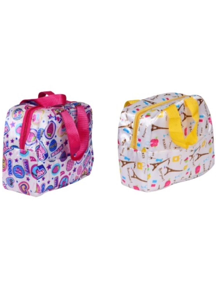     			SUNESH CREATION Multicolor Lunch Bag ( 2 Pcs )