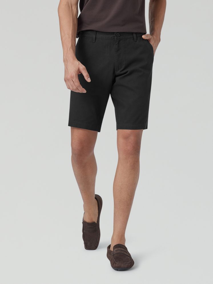     			XYXX Black Cotton Blend Men's Chino Shorts ( Pack of 1 )