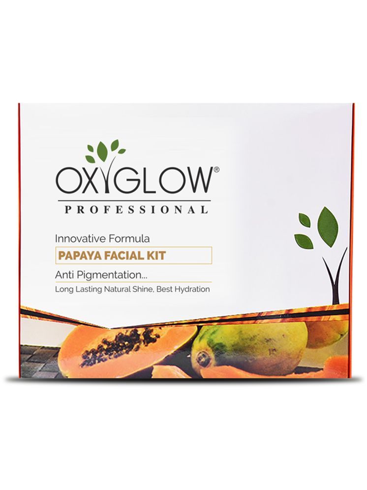     			Oxyglow Herbals 3 Times Use Facial Kit For Combination Skin Papaya 100 ( Pack of 1 )