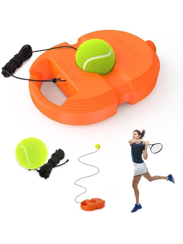     			Rebounce Ball Cricket & Tennis Training Ball, Bounce Back Marvel, Fillable Stand with Water or Sand for Weight