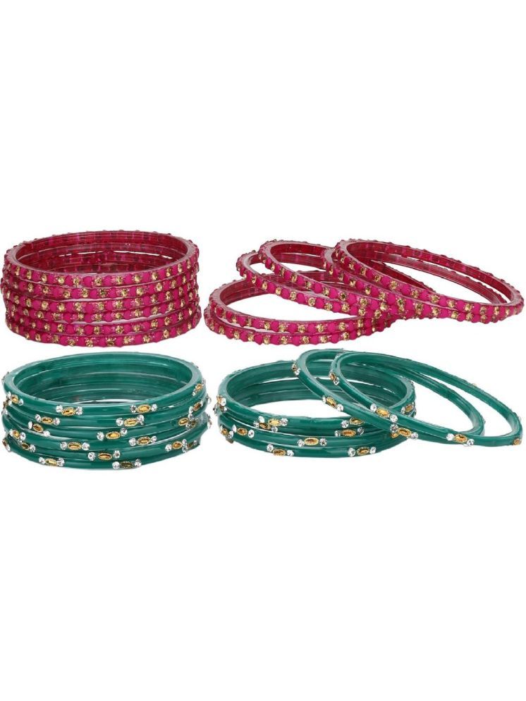     			Somil Multicolor Bangle ( Pack of 24 )