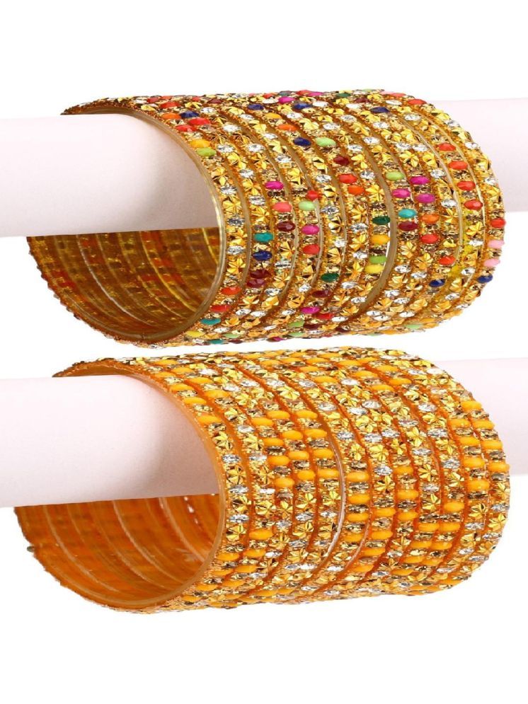     			Somil Multicolor Bangle ( Pack of 24 )