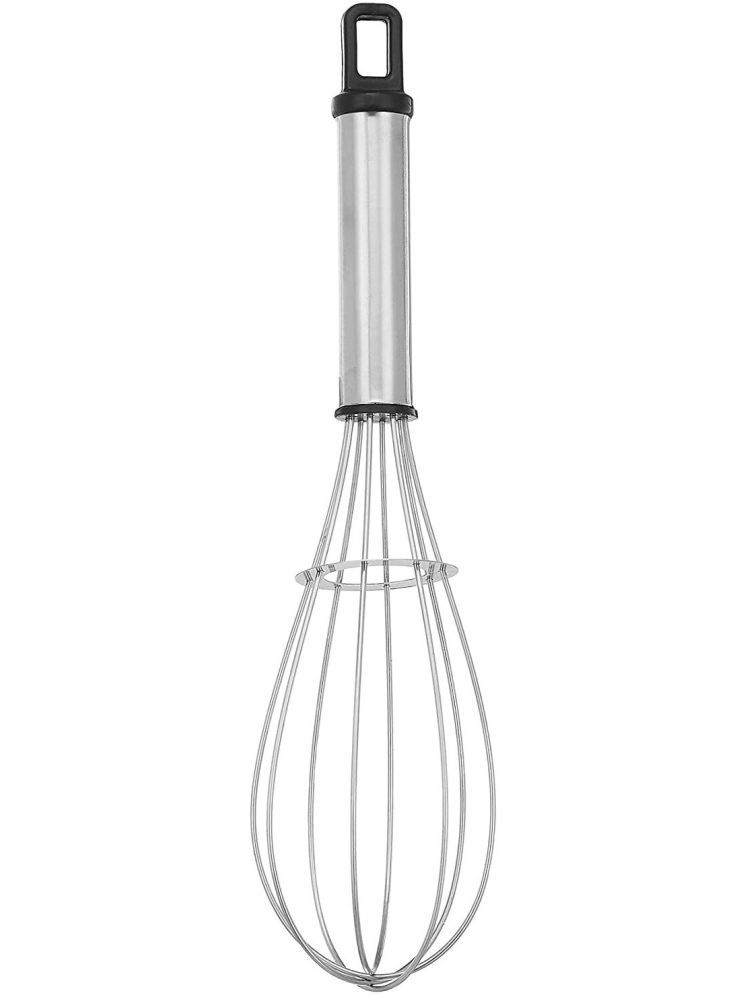     			omortex Multicolor Virgin Plastic Stainless Steel Balloon Whisk ( Set of 1 )